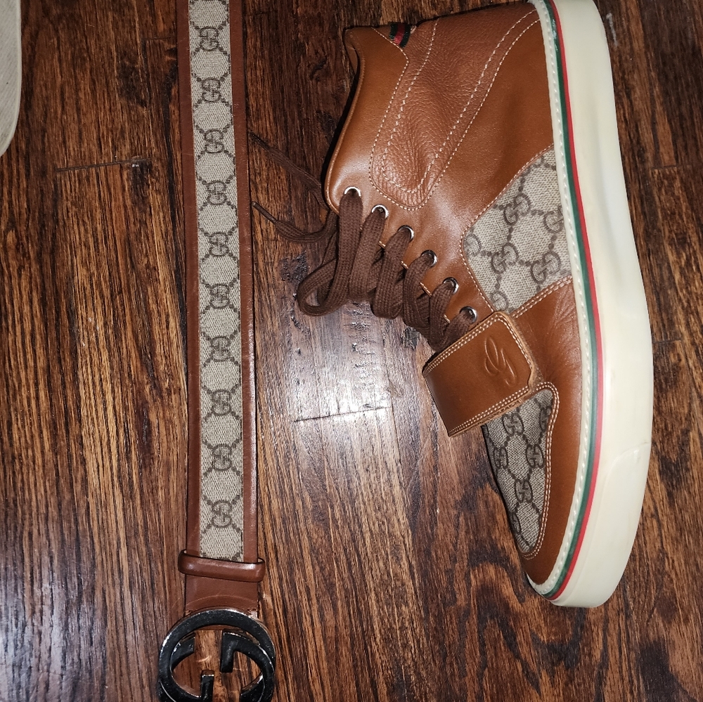 Gucci sneakers WITH BELT (Combo) - Picture 8 of 9